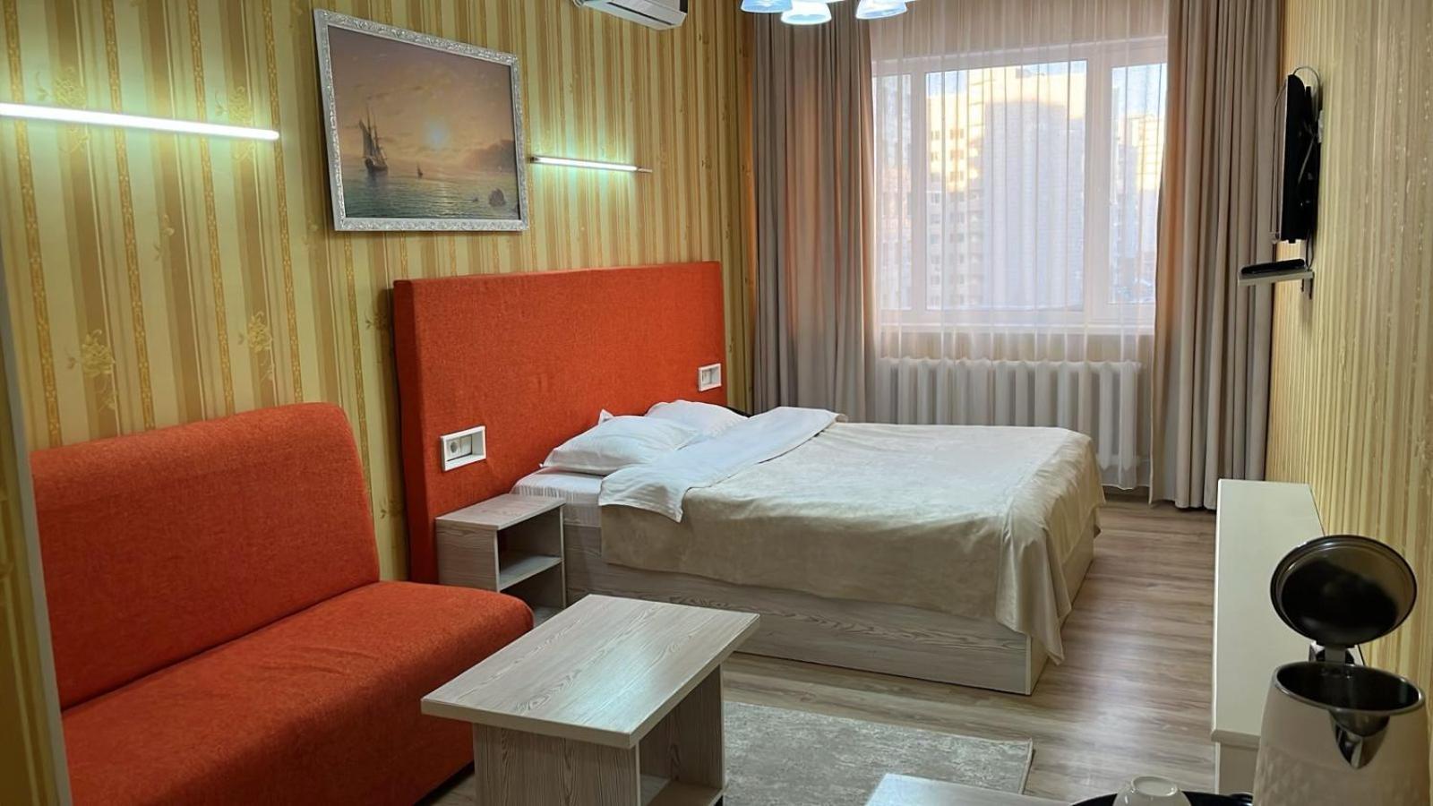 Union Plaza Hotell Astana Exteriör bild