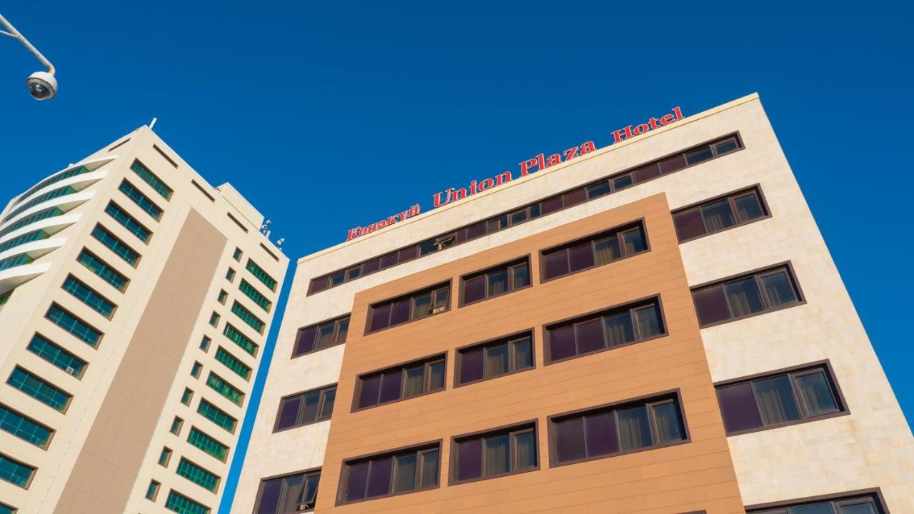 Union Plaza Hotell Astana Exteriör bild
